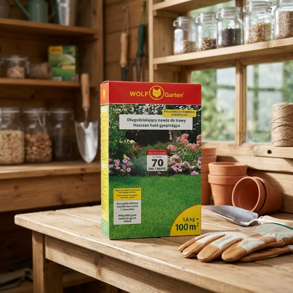 WOLF-Garten LD-A 100 długodziałający nawóz do trawnika 1,6 kg na 100 m2
